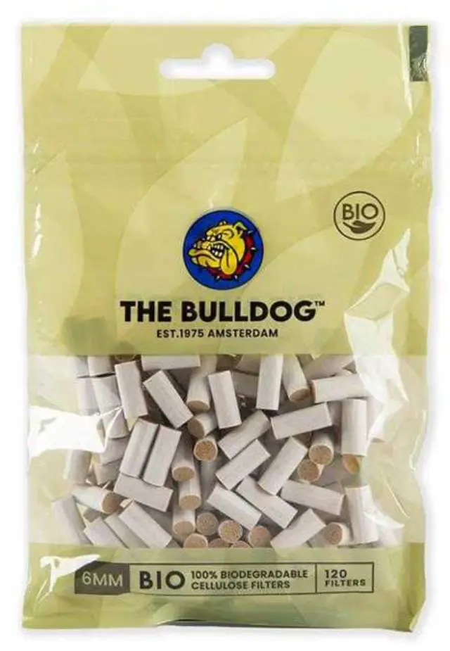 The Bulldog Φιλτράκια Βιοδιασπώμενα 120φ. - Slim