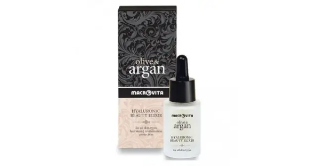 Macrovita Olive + Argan Hyaluronic Beauty Elixir 15ml (Ελιξήριο Ομορφιάς)