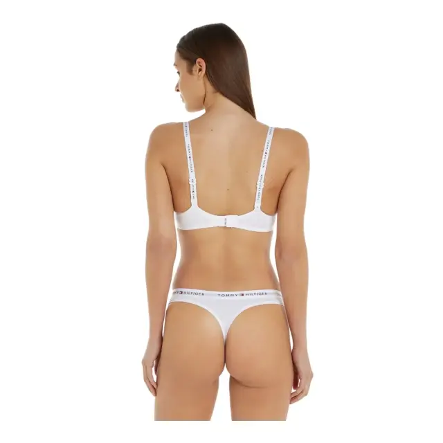 Tommy Hilfiger Γυναικείο String Tommy ICONS Thong, Χρώμα Λευκό - L 2