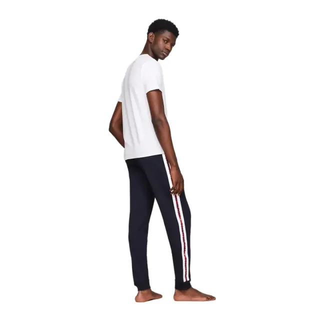 Tommy Hilfiger Ανδρικό Φανελάκι Κοντό Μανίκι Premium Essential Stretch - Τριπλό Πακέτο, Χρώμα Μαύρο-Λευκό-Γκρι - M 3