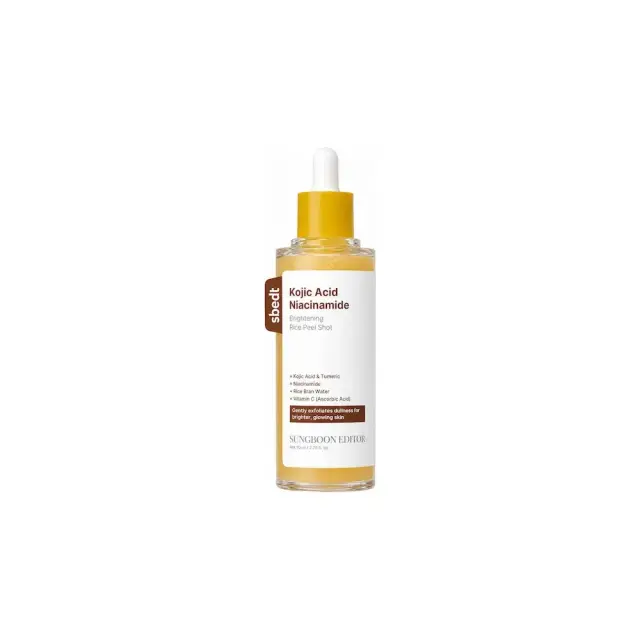Sungboon Editor Kojic Acid Niacinamide Brightening Rice Peel Shot Απολεπιστικό Προσώπου, 80ml