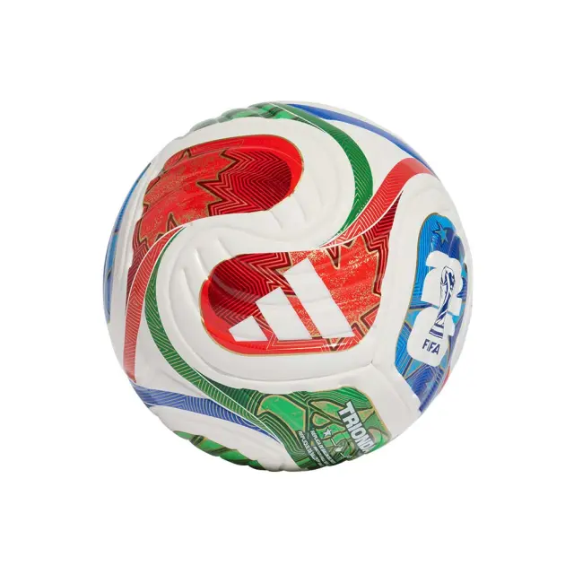 adidas Performance Kids World Cup 26 Trionda Size 1 Mini Foot Ball Λευκό JD8034 (adidas Performance) - 1 2