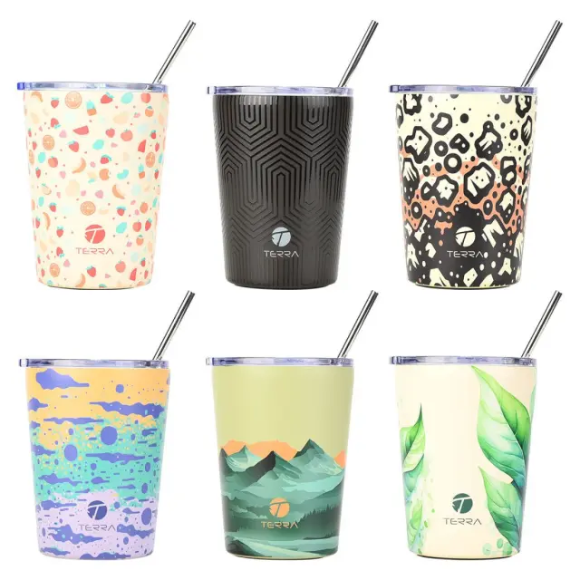Estia Θερμός Terra Coffee Mug StA 350ml (6 σχέδια) / 01-30193 (Estia)