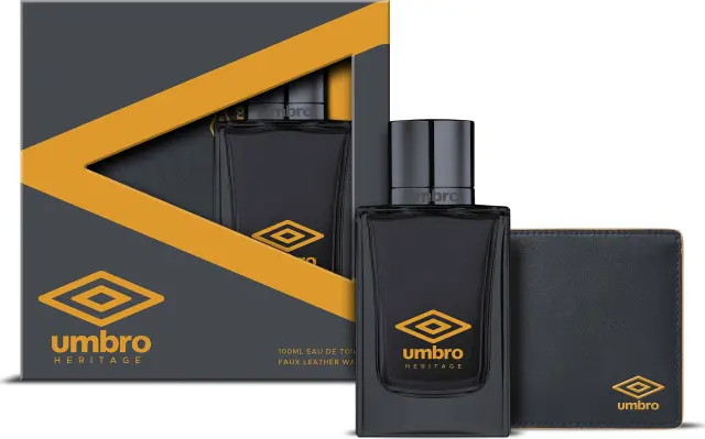 Umbro Heritage Ανδρικό Σετ Αρώματος: Eau de Toilette 100ml & Πορτοφόλι