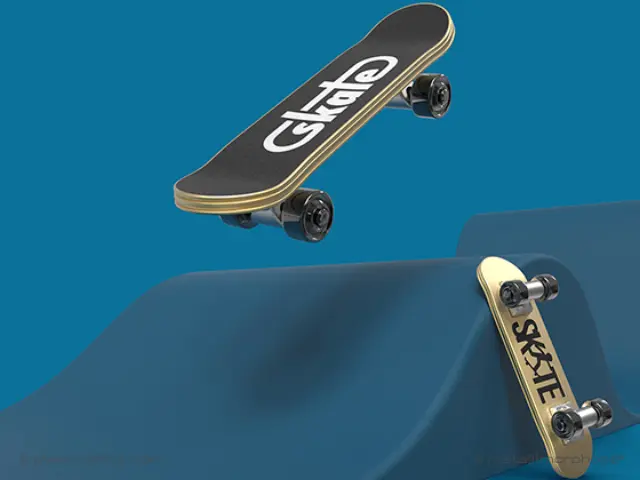 Metalmorphose Μπρελόκ: Skateboard 2