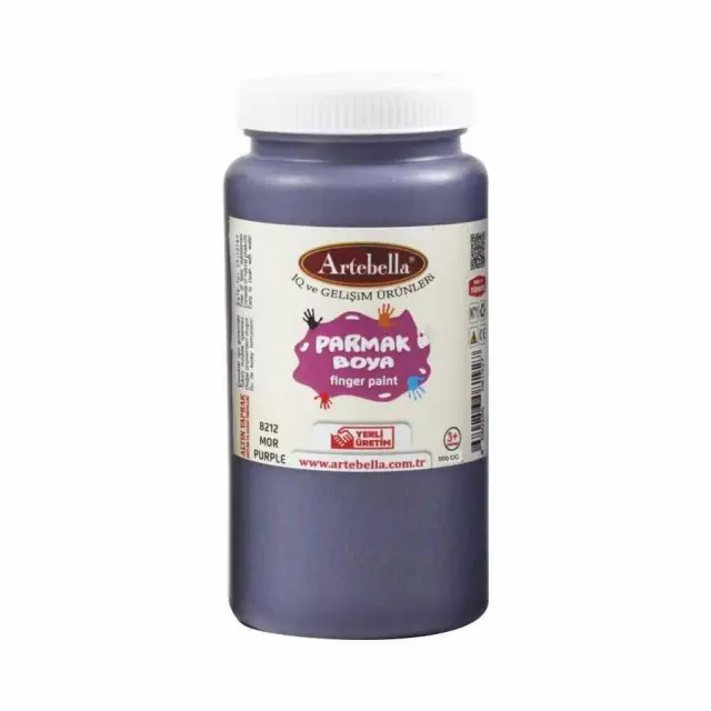 Artebella Δακτυλομπογιά - 8212 Purple - 500ml