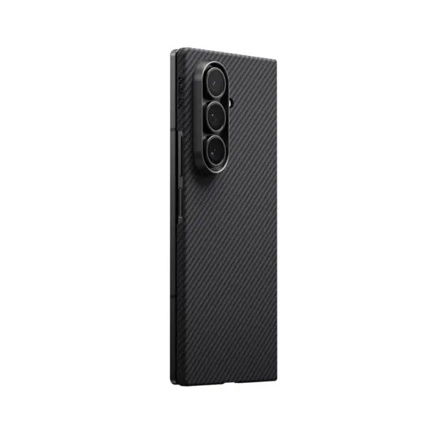 Pitaka Ultra-Slim Case, Black/Grey - Samsung Galaxy Z Fold 7 3