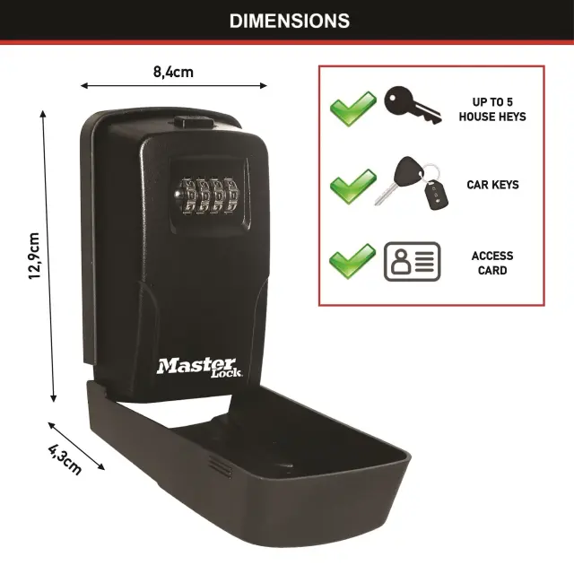 Master Lock 5430EURD - Κλειδοθήκη Select Access 5430 2