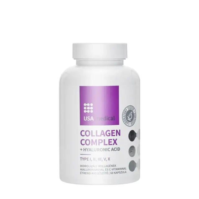 USA medical Collagen Complex - Collagen Capsule with 5 Types of Collagen