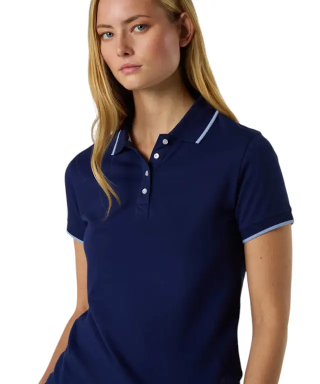 North Sails- Γυναικεία Κοντομάνικη Μπλούζα Polo Modal jersey 092308-000-0805 Μπλε 2