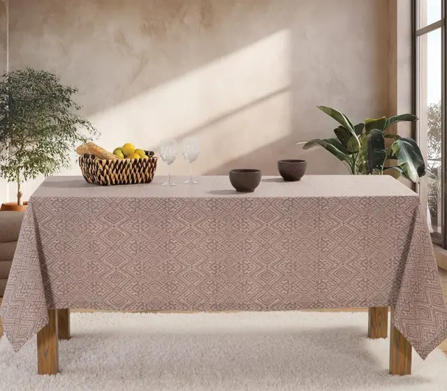 ΤΡΑΠΕΖΟΜΑΝΤΗΛΟ ORION 140X240 NEF-NEF HOMEWARE, 50% BAMBΑΚΙ-50% ΠΟΛΥΕΣΤΕΡΑΣ - GREY (038273)
