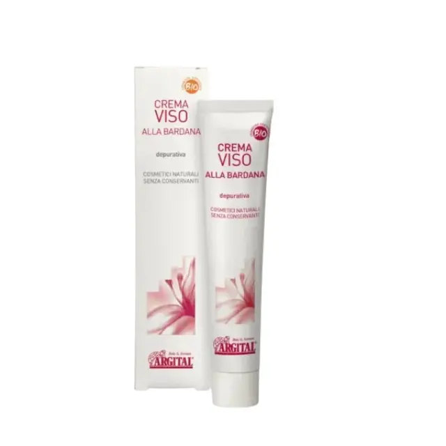 ARGITAL Burdock Purifying Cream - Φυσική Κρέμα για Λιπαρή Επιδερμίδα με Τάση Ακμής, 50ml