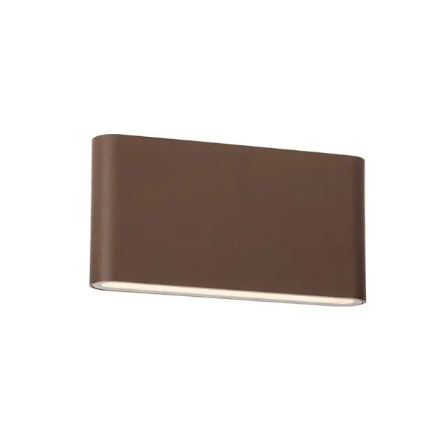 LED SMD WALL LUMINAIRE 11W 570LM 60° 230V AC 3.000K RUSTY CRI80 IP54 30.000HRS / LG2632R