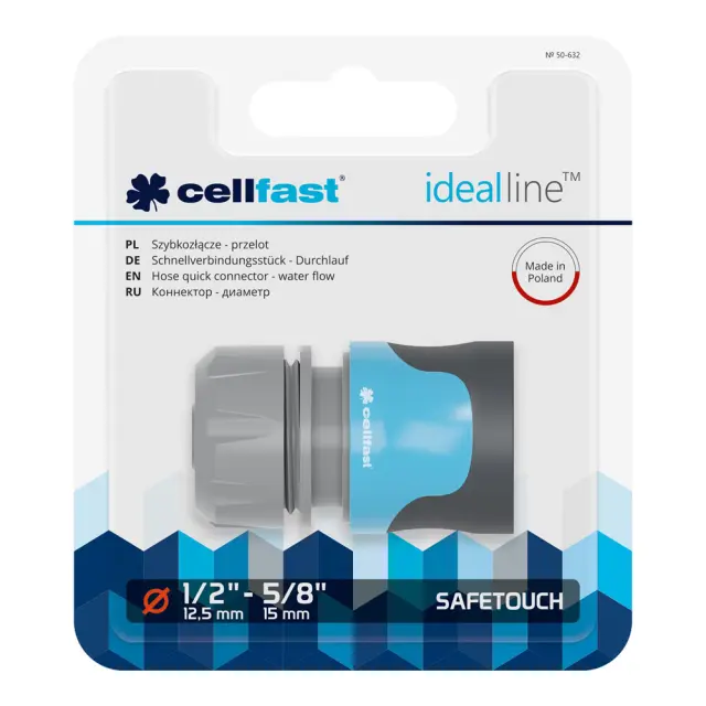 ΤΑΧΥΣΥΝΔΕΣΜΟΣ 3/4'' BLISTER IDEAL CELLFAST 2