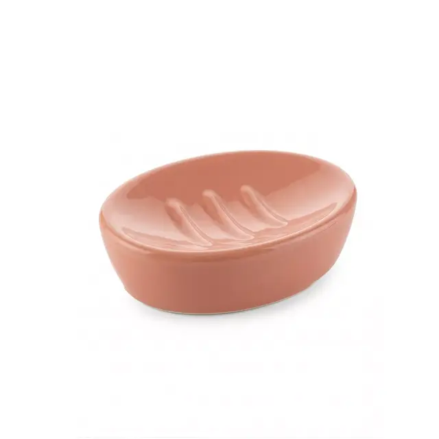 Σαπουνοθήκη Κεραμική Οβάλ 11x8cm – Σομον