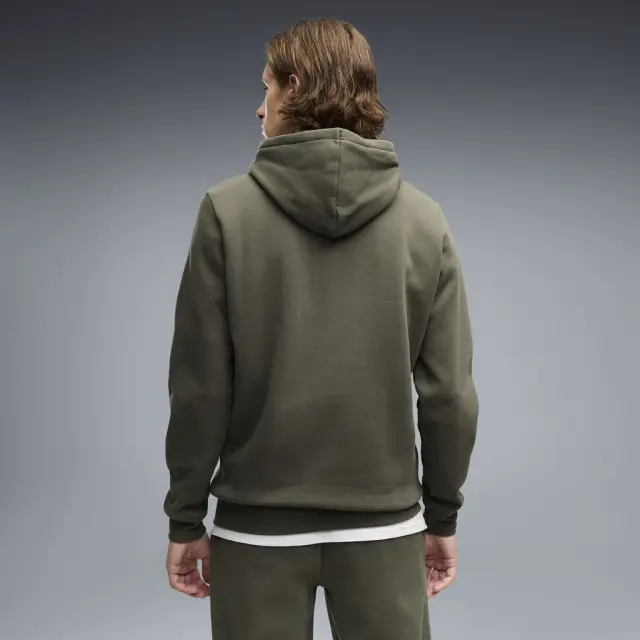 Puma Ess No1 Logo Hoodie FL Khaki 692914-86 - XL 2