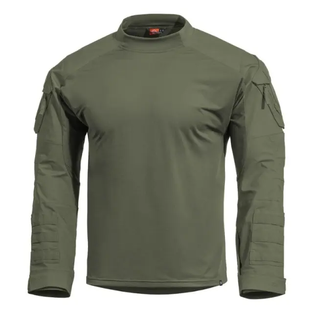 PENTAGON WOLF COMBAT SHIRT- Μπλούζα για Υπηρεσιακή και Τακτική Χρήση - 06RG-Ranger Green-Σκούρο Πράσινο