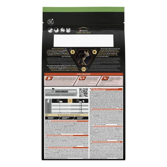 Purina Pro Plan Sterilised Vital Functions Ξηρά Τροφή Γάτας με Σολομό 1.5kg 2