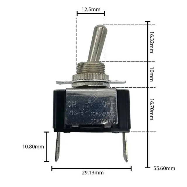 Διακόπτης αεροπορικού τύπου ON/OFF - R-F13401A-22-1BU - 180918 2