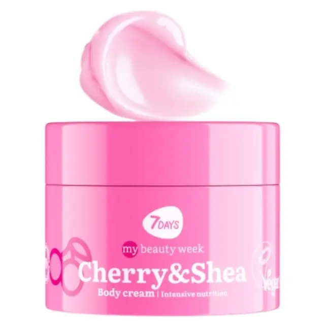 7DAYS KOREAN Cherry & Shea Body Cream 250ml