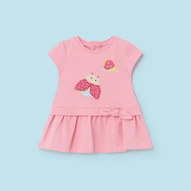 Baby 6 μηνών έως 4 ετών Φόρεμα Better Cotton νέκταρ