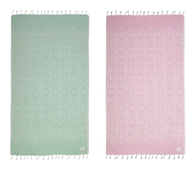 Nef-Nef Homeware Πετσέτα Θαλάσσης Degenis 90x170 Mint 2