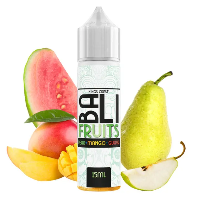 Kings Crest Bali Fruits Pear Mango Guava 15ml/60ml Flavorshot