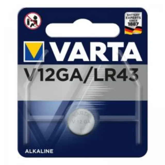Varta® Professional Electronics V12GA Αλκαλική Μπαταρία Ρολογιών LR43 1.5V 2