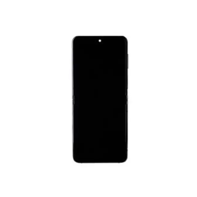 LCD display + Touch Unit + Front Cover Samsung F731 Galaxy Z Flip 5 5G Cream (Service Pack)