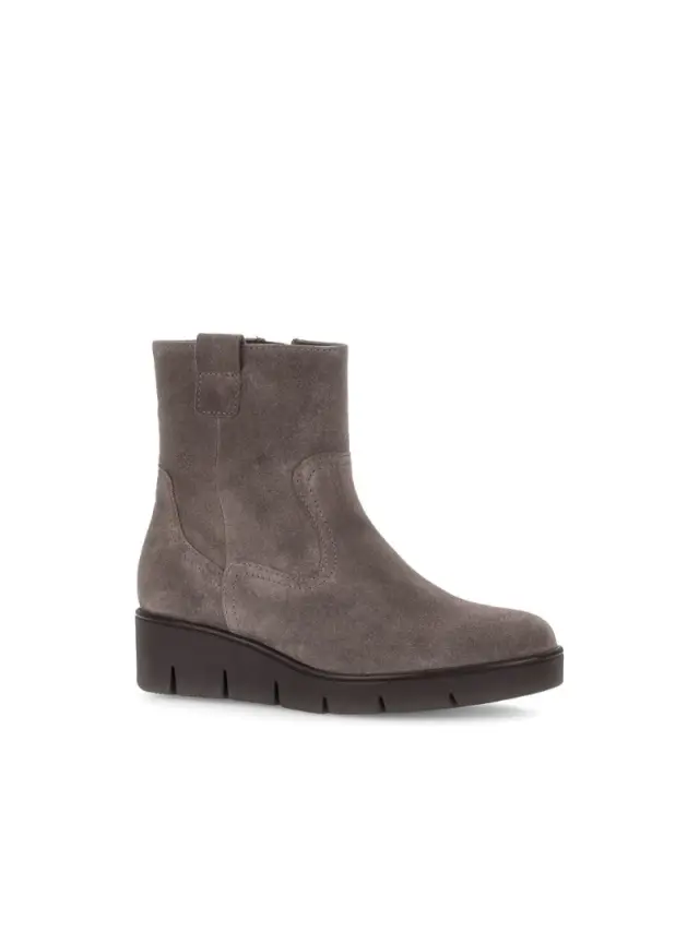 Gabor Μποτάκια Γυναικείο δέρμα Nubuck Γκρί GAB/800501 002-TAUPE - 39 2