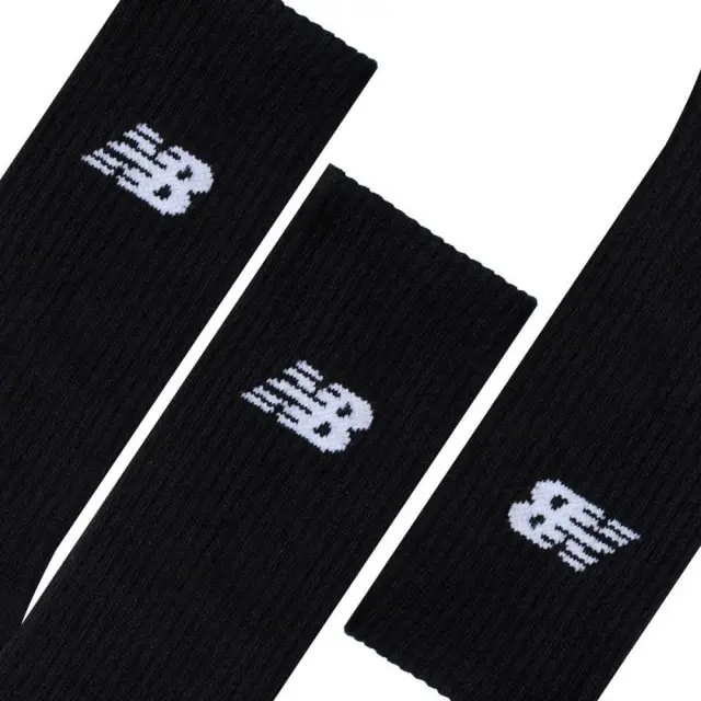 New Balance Everyday Crew (3Pair) (LAS51293-BK) - Μαύρο 2