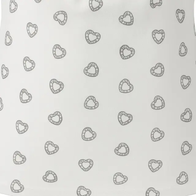 Μπλουζάκι Καλοκαιρινό White Hearts Venere 8010675 - 10 Y 2
