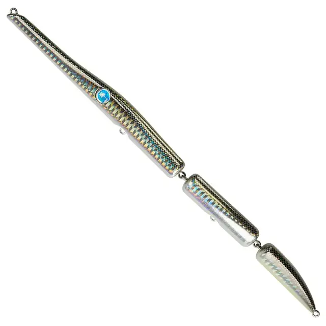 Τεχνητό Seaspin Strega 257 – Sinking Jointed Needlefish Swimbait με Αφαιρούμενη Ουρά Σιλικόνης ACC