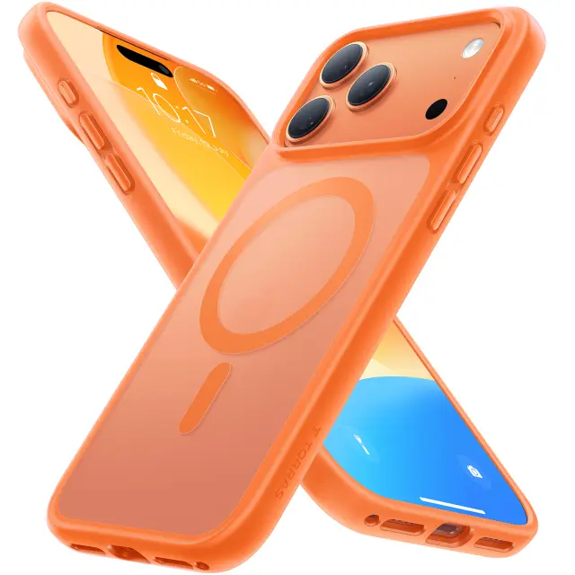 Torras Guardian Magnetic, energy orange - iPhone 17 Pro Max