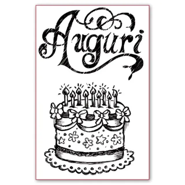 Σφραγίδα 7x11cm - Cake