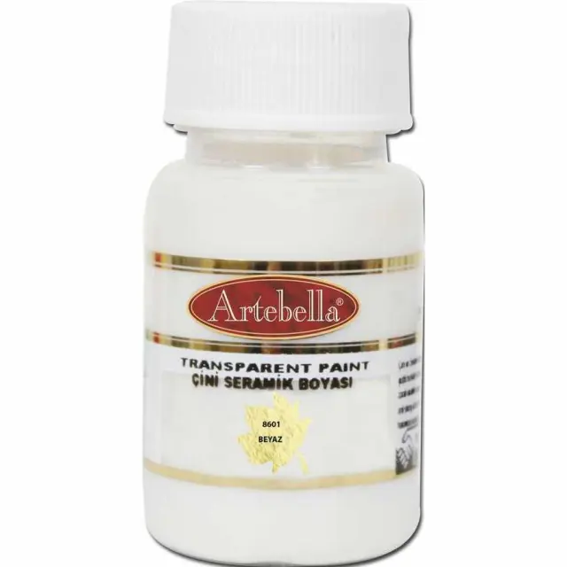 Artebella Διάφανο Σμάλτο Tile And Ceramic - 8601 White - 50ml