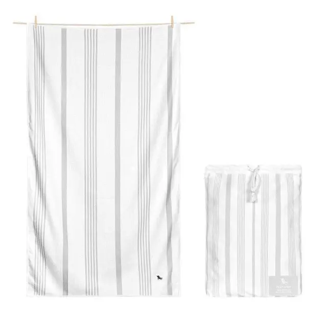 Πετσέτα Μπάνιου 85x40cm Quickdry Dock & Bay Jasmine White 5060668833308