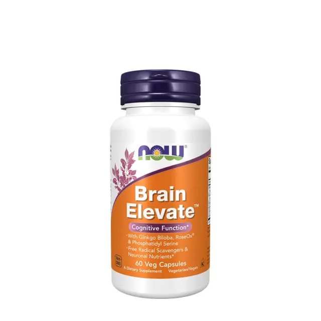 Now Foods Brain Elevate Veg Capsules 60 Veg Capsules