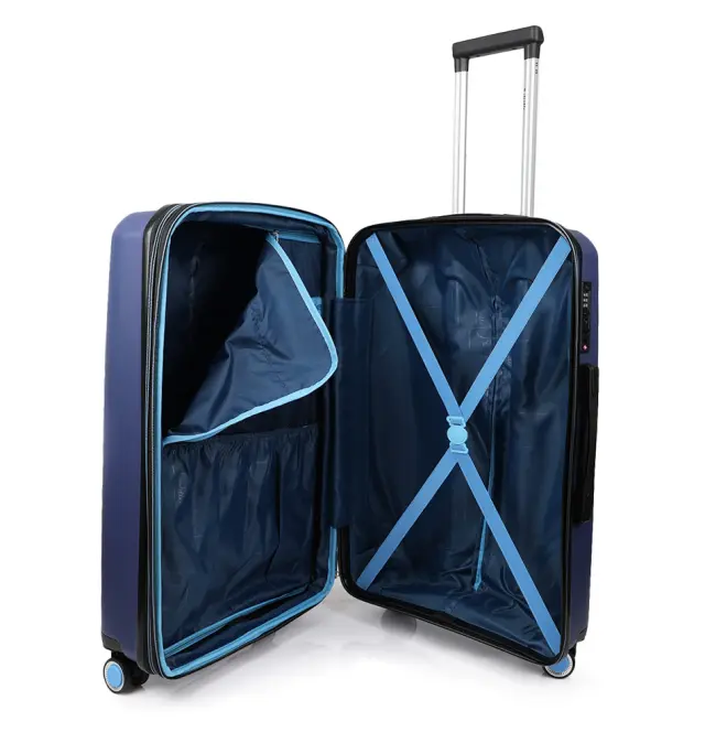 Βαλίτσα σκληρή Μεσαία DIELLE 180/60 67x48x28/31 cm Μπλε 2