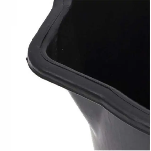 Prosperplast KBU16L-S411 Κουβάς πλαστικός με χείλος Ø34x25,5Ycm 16lt Μαύρος / 103774 3