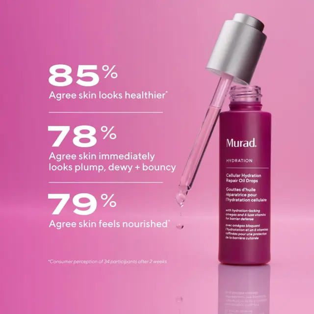 Murad Cellular Hydration Repair Oil Drops Λάδι Ενυδάτωσης Προσώπου 30ml 2