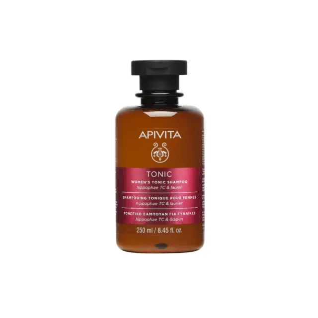 Apivita Women's Tonic Shampoo with Hippophae TC & Laurel Σαμπουάν κατά της Γυναικείας Τριχόπτωσης με Ιπποφαές και Δάφνη, 250ml