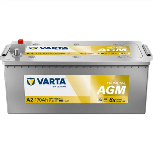 Μπαταρία VARTA ProMotive AGM A2 12V 170Ah 1000A (EN)
