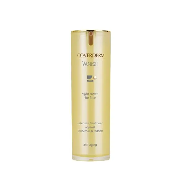 Coverderm Vanish Κρέμα Προσώπου Νυκτός Κατά των Ευρυαγγειών 30ml