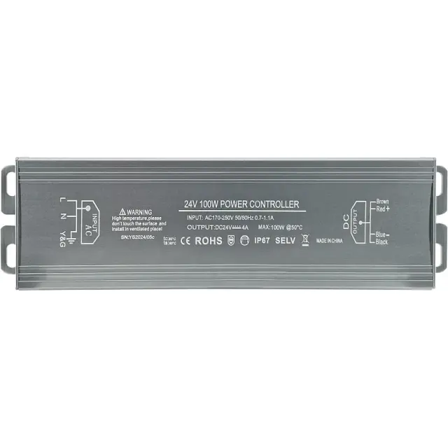 Τροφοδοτικό 100W 24V DC IP67 Geyer