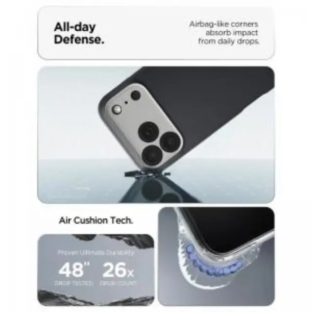 Θήκη TPU/ Σιλικόνης Spigen Apple iPhone 18 Pro/ 17 Pro MagSafe Caseology Nano Pop Μαύρο N71778 2