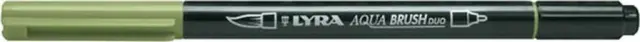 Μαρκαδόρος Πινέλο Lyra Aqua Brush Duo Chrome Green/ 6520068 (Lyra)