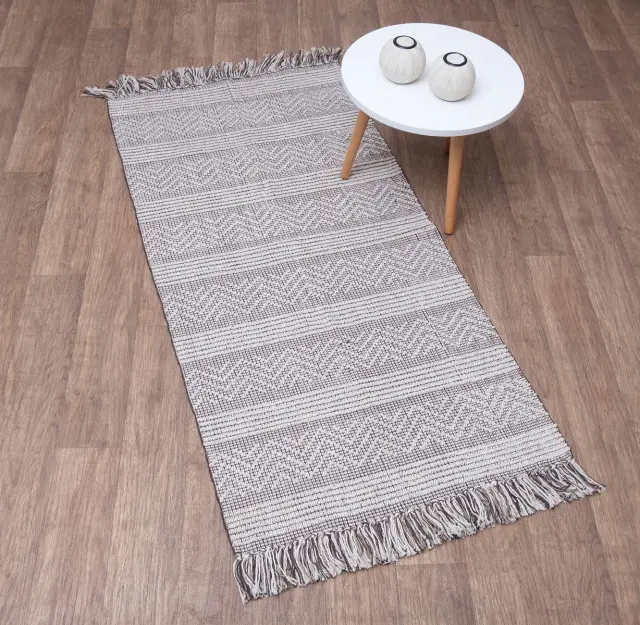 Χαλί 120Χ180 Cotton Rugs Viopros Νοέμι Μπεζ