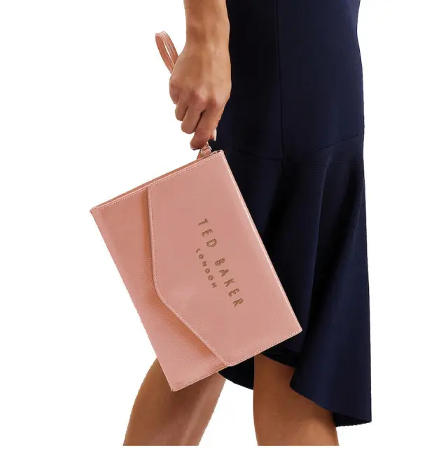 Φάκελος TED BAKER Crinkie Icon Pouch 272143 Ροζ 2