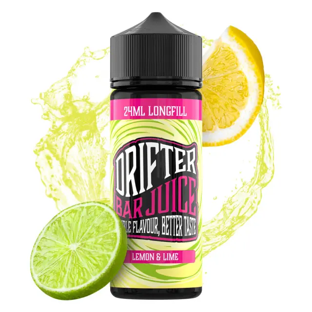 Lemon & Lime 24ml (120ml) - Drifter Bar Juice Flavorshots